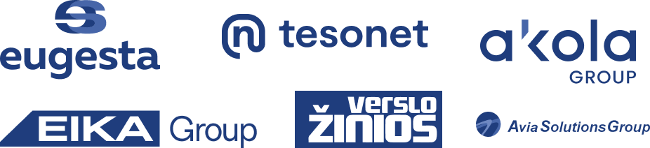 Eugesta, Tesonet, A'kola Group, EIKA Group, Verslo Žinios, Avia Solutions Group